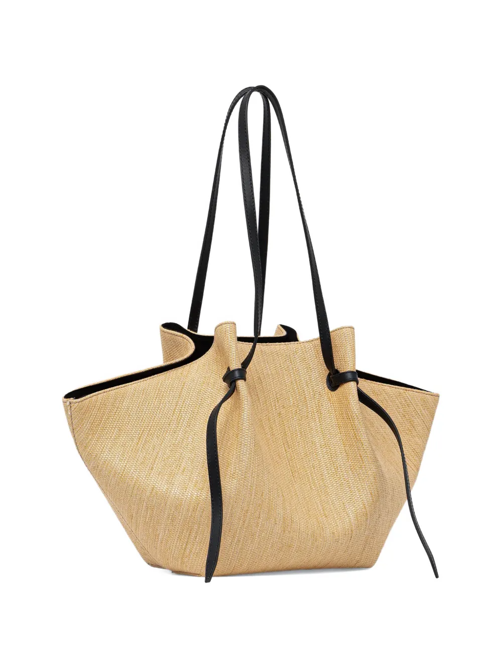 Yuzefi Mochi drawstring shoulder bag - Beige