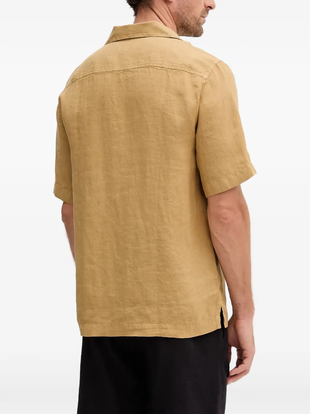  Frescobol Carioca Pocket Short-sleeve Shirt - Neutrals 