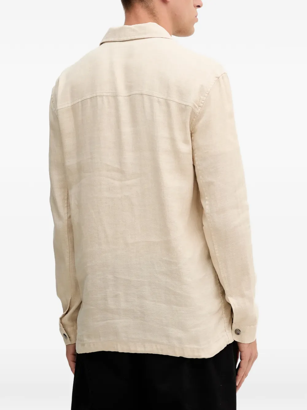  Frescobol Carioca Patch-pocket Drawstring Jacket - Neutrals 