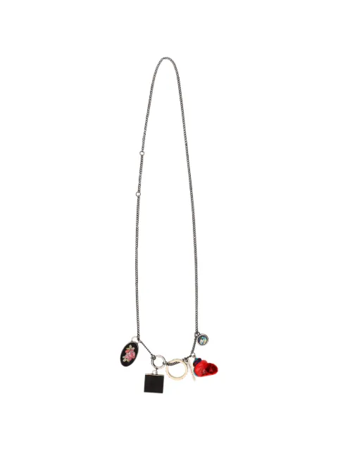DRIES VAN NOTEN charm chain necklace
