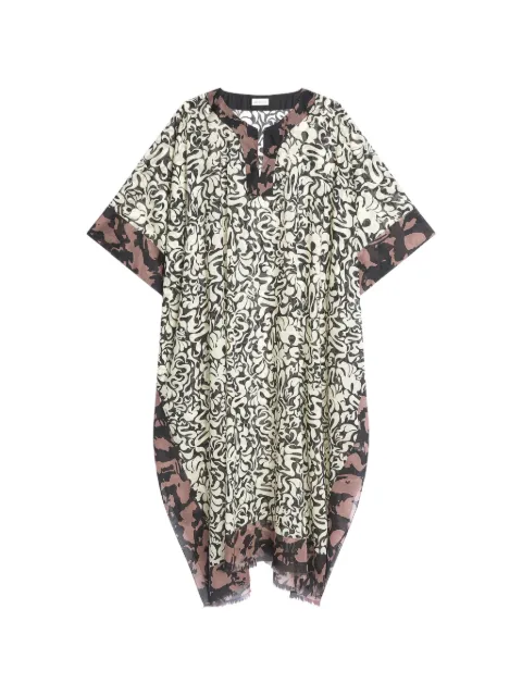 DRIES VAN NOTEN printed kaftan