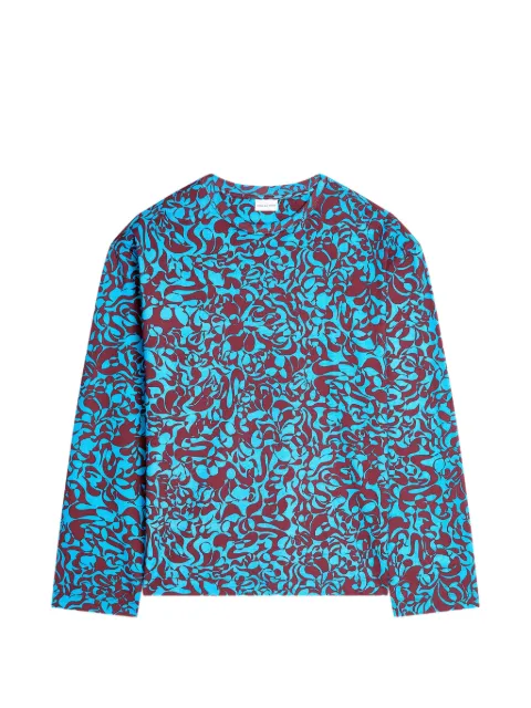 DRIES VAN NOTEN long-sleeve cotton T-shirt