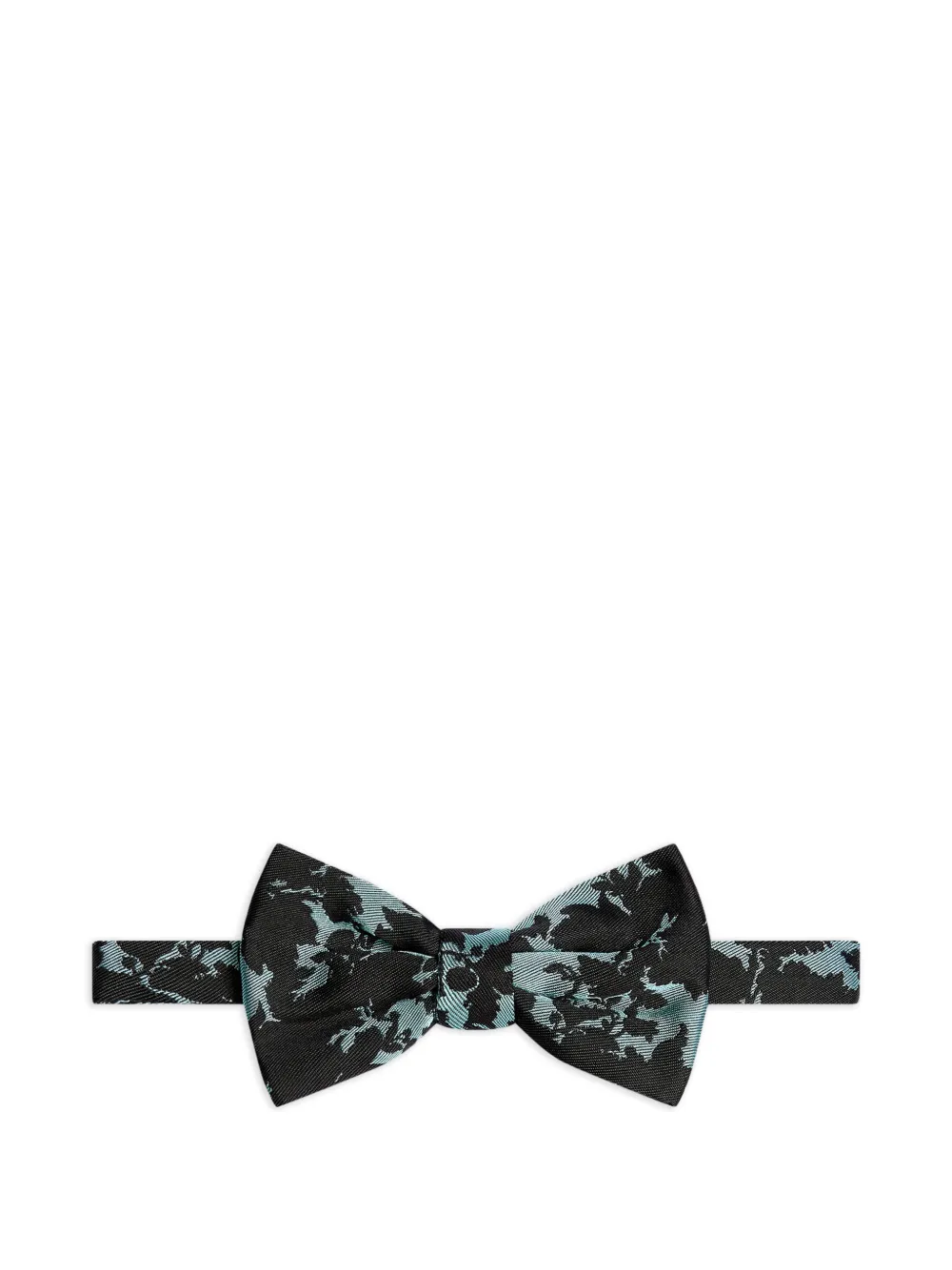 DRIES VAN NOTEN silk bow tie - Nero