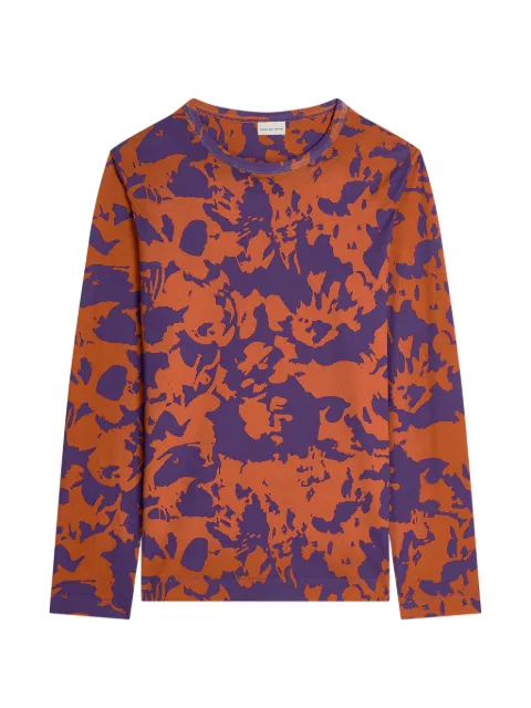 DRIES VAN NOTEN playera estampada