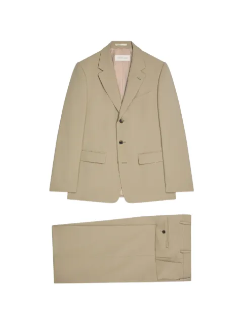 DRIES VAN NOTEN flap-pocket suit