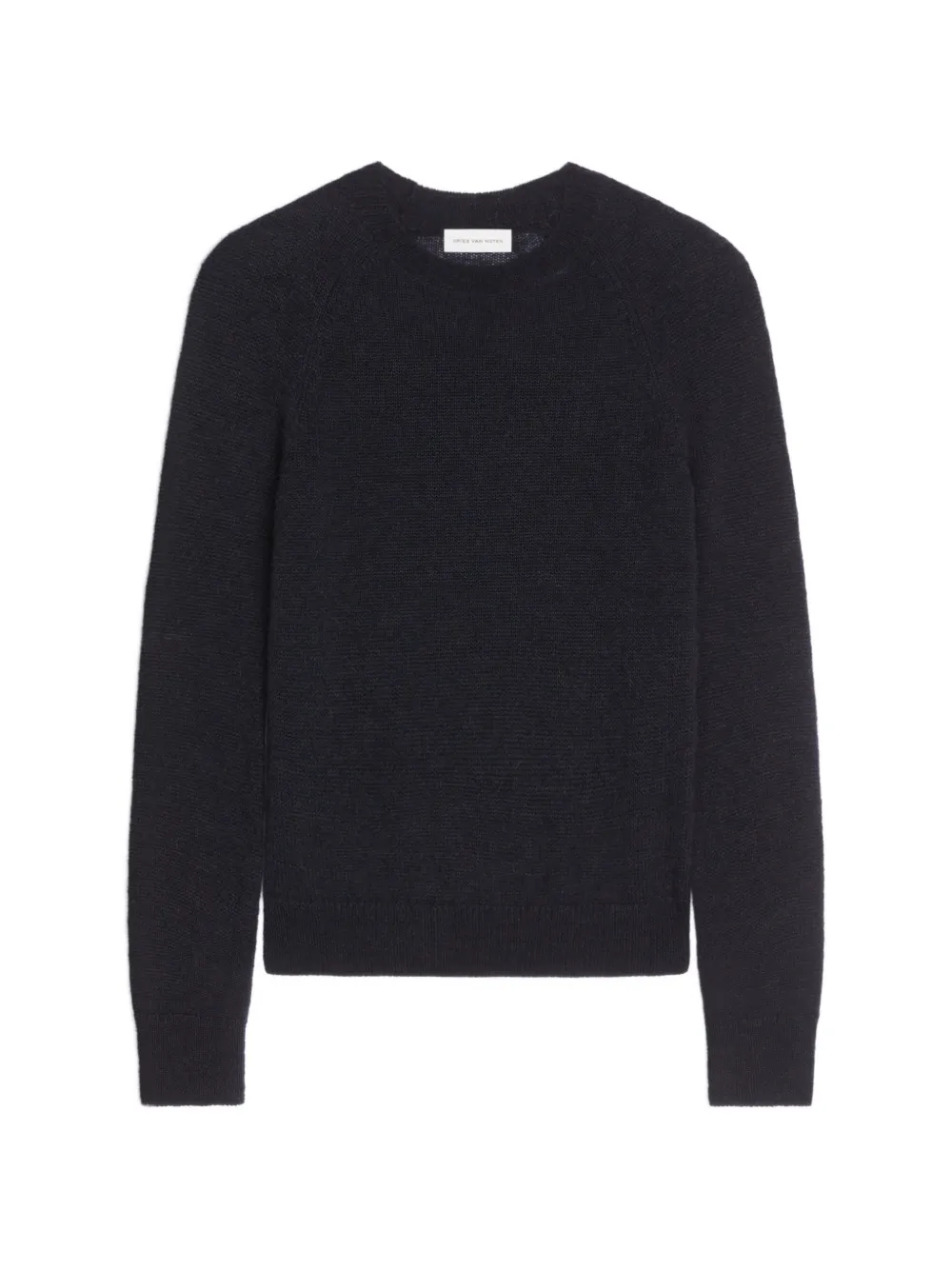 DRIES VAN NOTEN crew-neck sweater - Blu