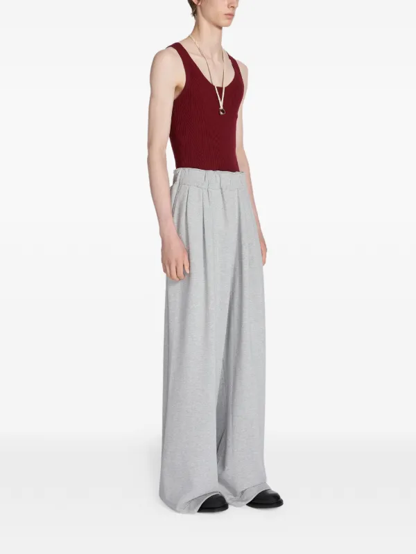 DRIES VAN NOTEN scoop-neck Vest | Red | FARFETCH
