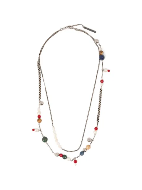 DRIES VAN NOTEN double-chain necklace