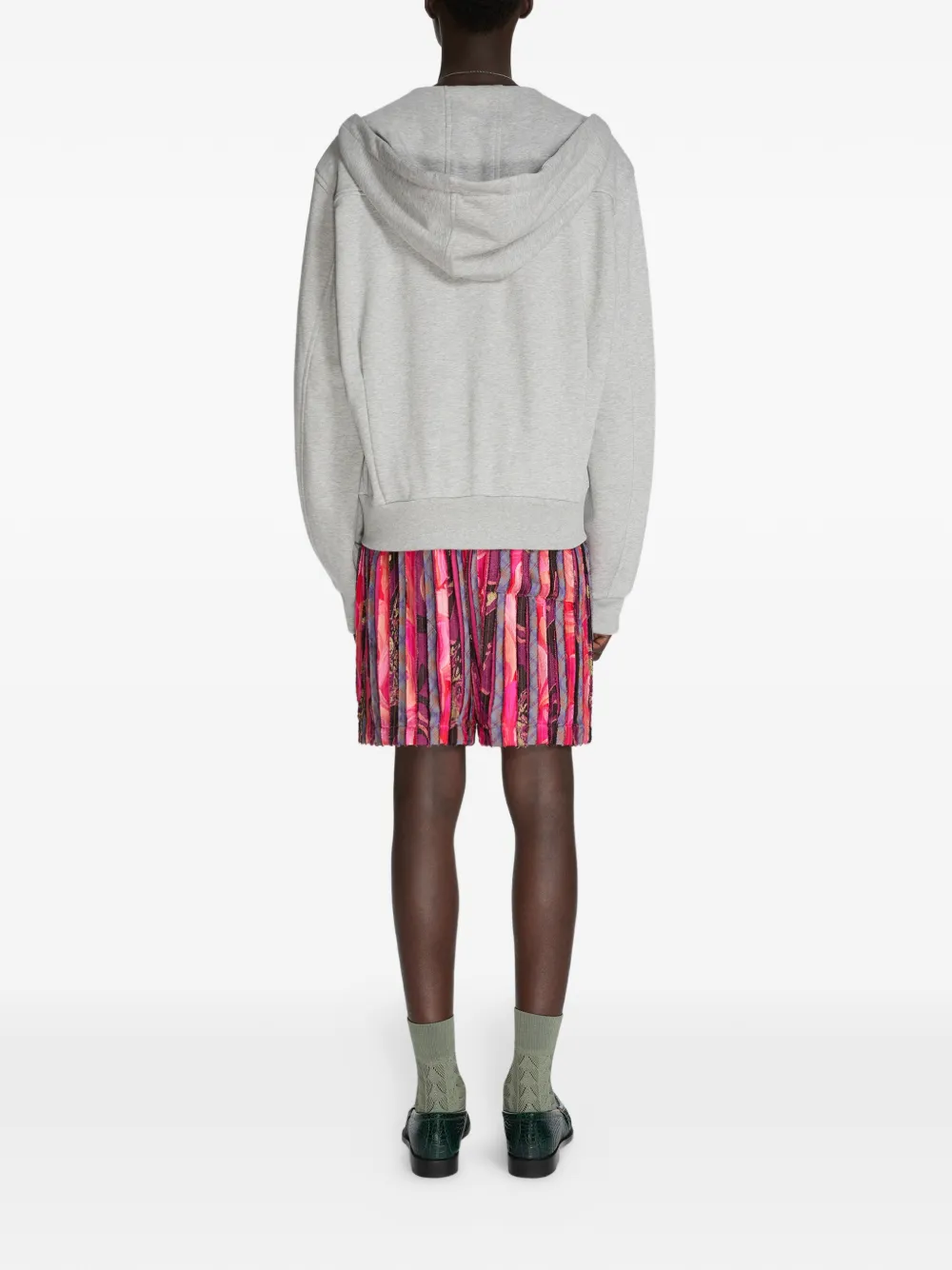 DRIES VAN NOTEN Sweater met rits Grijs