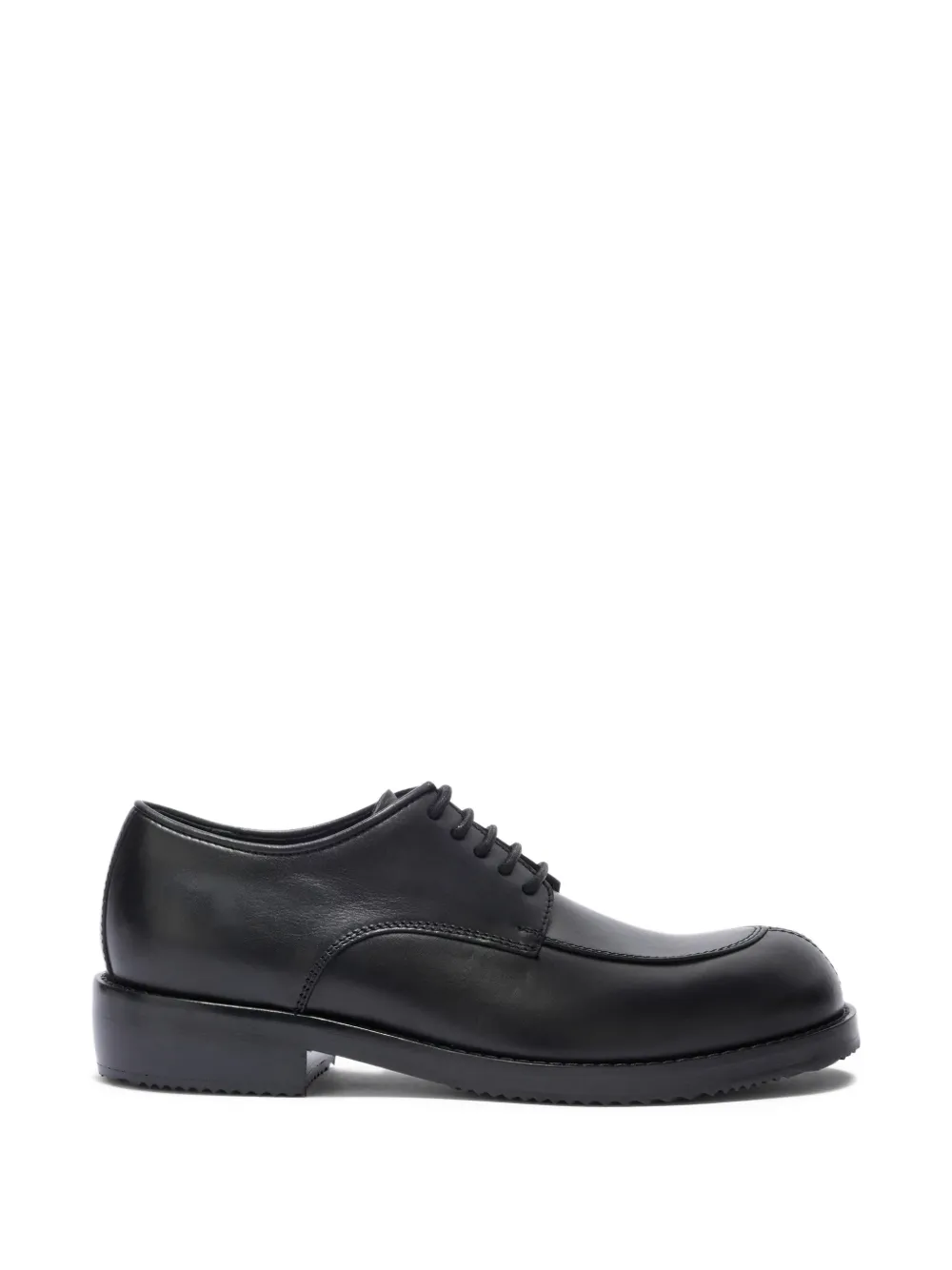 DRIES VAN NOTEN Leren derby schoenen Zwart