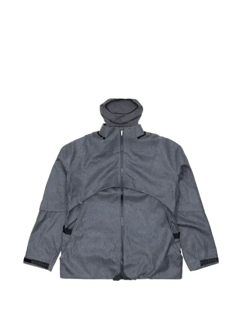 Nike zipped hooded jacket