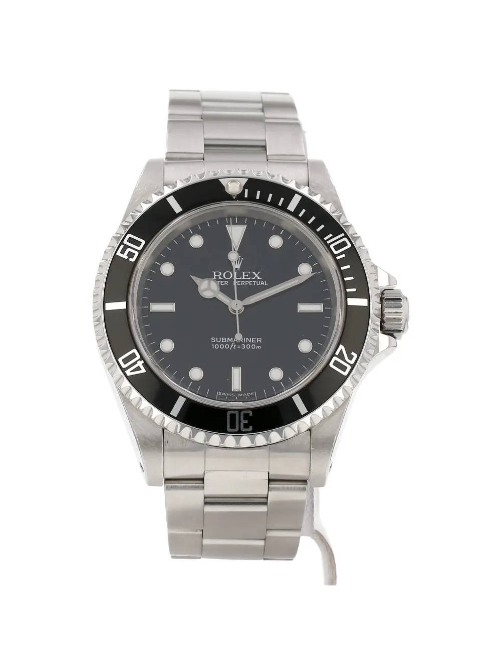 Rolex 2005s 40mm Rolex Submariner screw-down crown watch - Argento