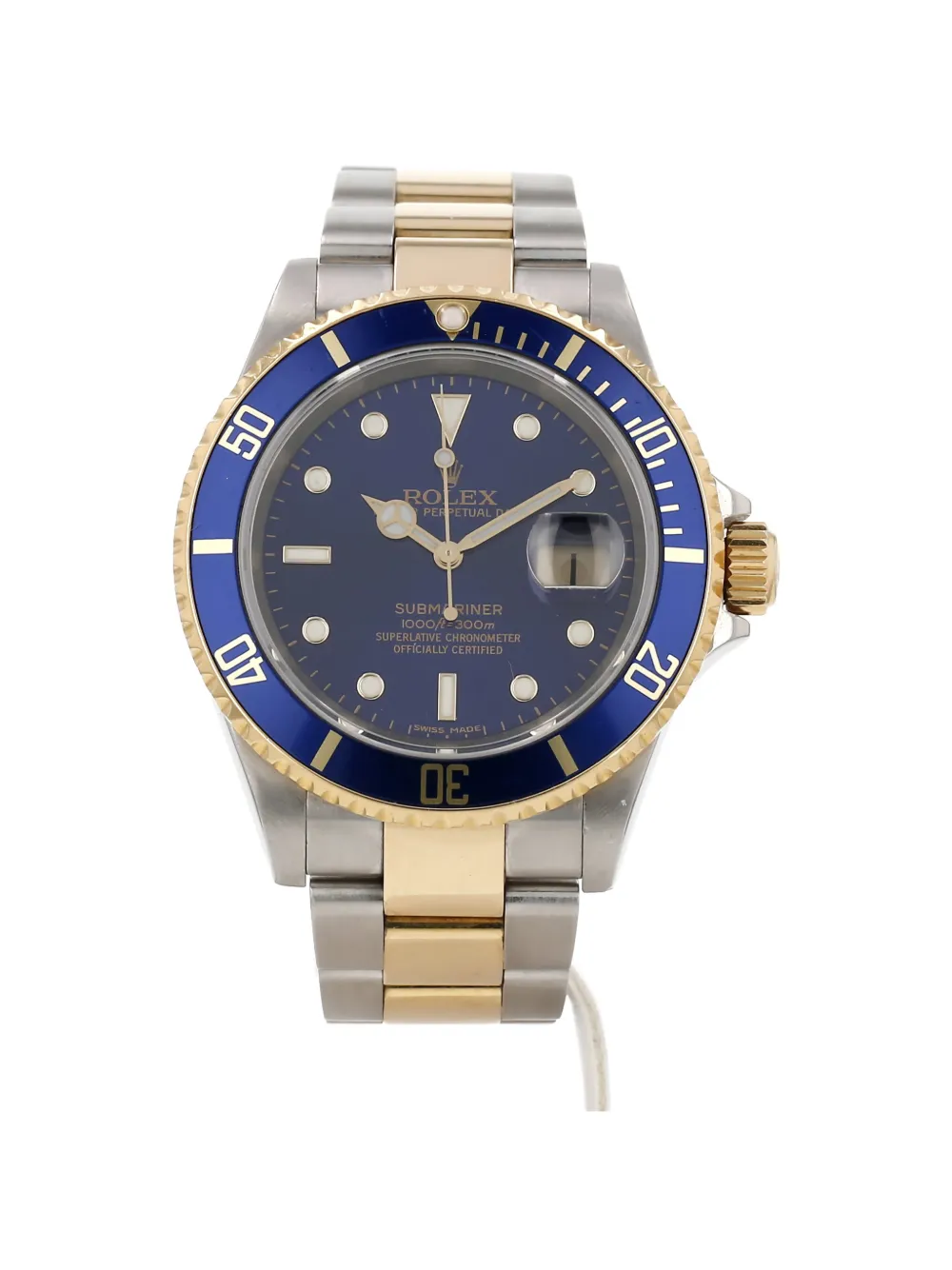 Rolex Gold Submariner Date 40mm watch - Blu