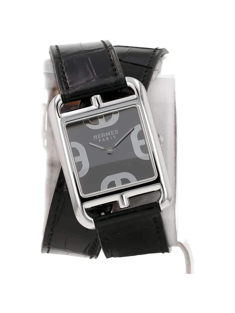 Hermès Pre-Owned 2018 37mm Steel Cape Cod Watch - Nero