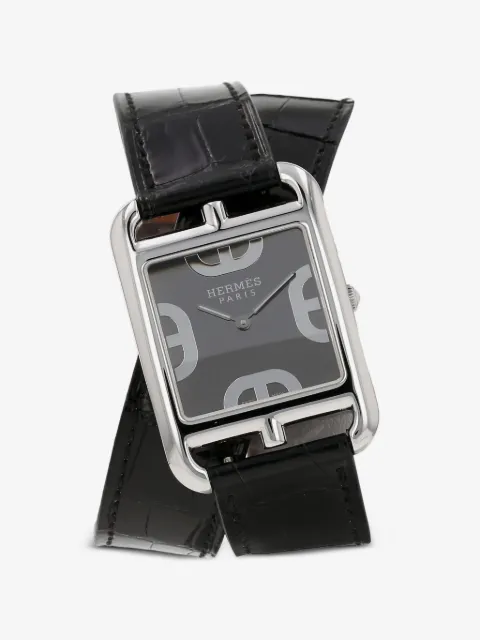 Hermès Pre-Owned 2018 37mm Steel Cape Cod Watch