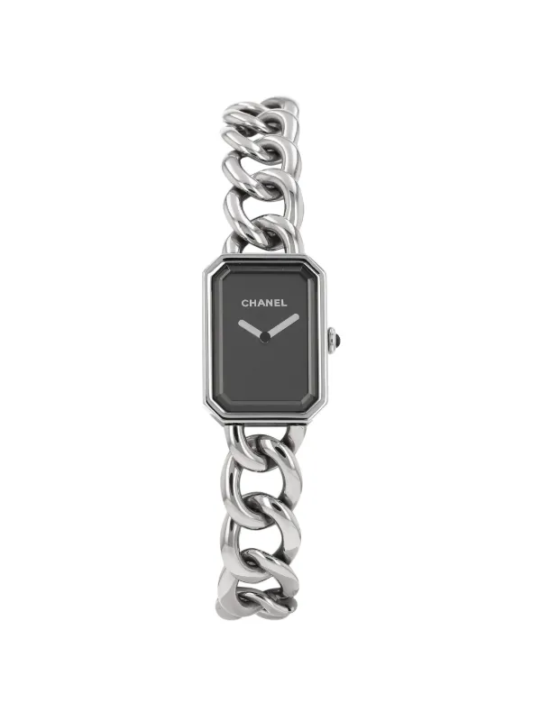 Chanel Pre-owned 2010's Première 28mm Watch in Black