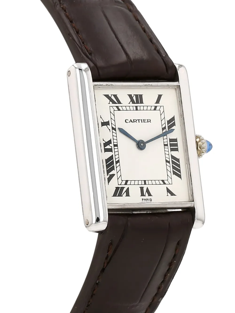 Cartier 1984 Tank 30mm Watch | White | FARFETCH