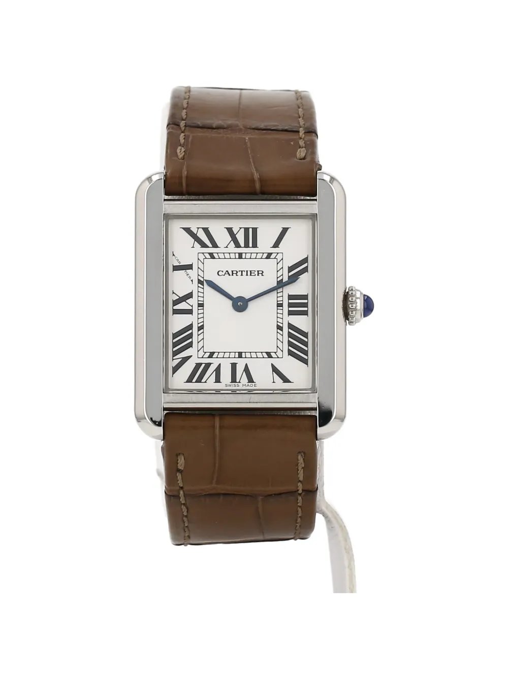 Cartier 2010Cartier Tank Solo screwed caseback watch - Marrone