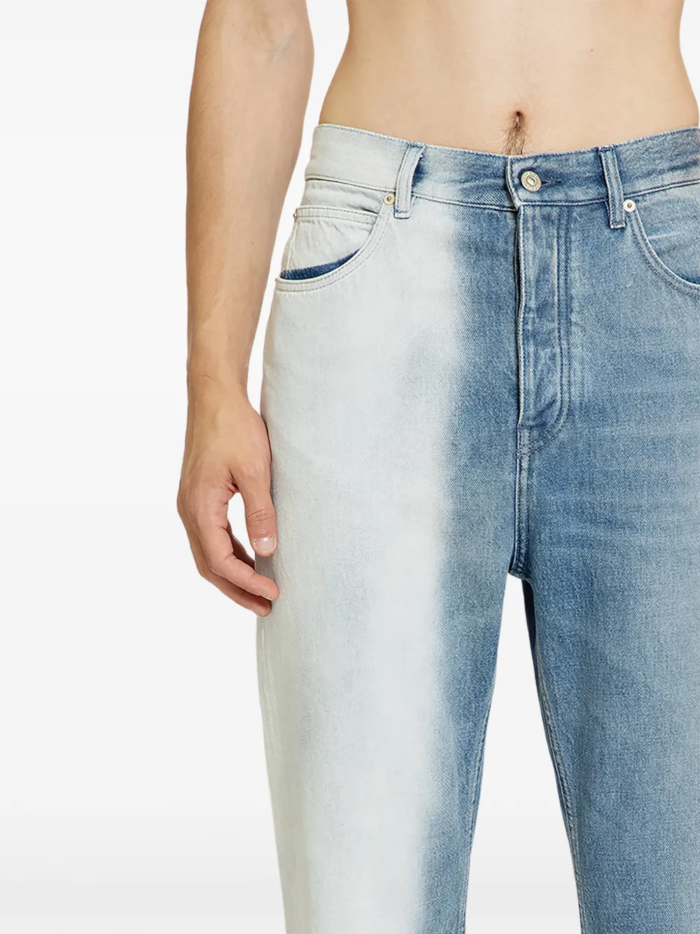 LOEWE two-tone jeans - Blauw