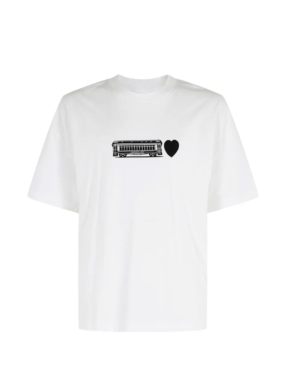 Carhartt WIP T-Shirt mit grafischem Print - Weiß