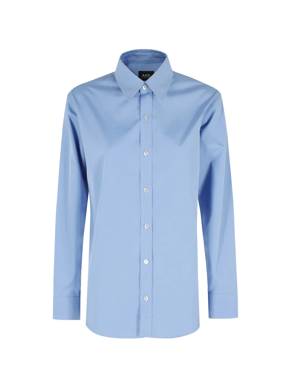 A.P.C. buttoned shirt - Blu