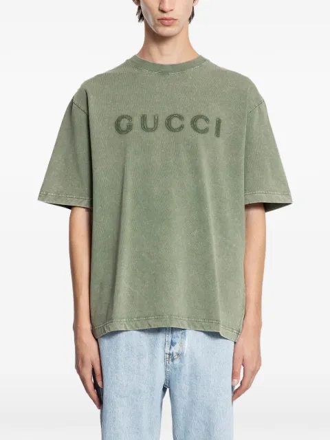 Gucci logo cotton T-shirt