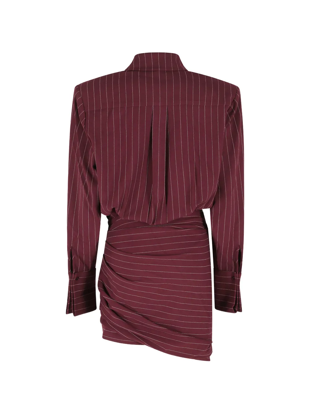 Retrofete Narine burgundy dress - Rood