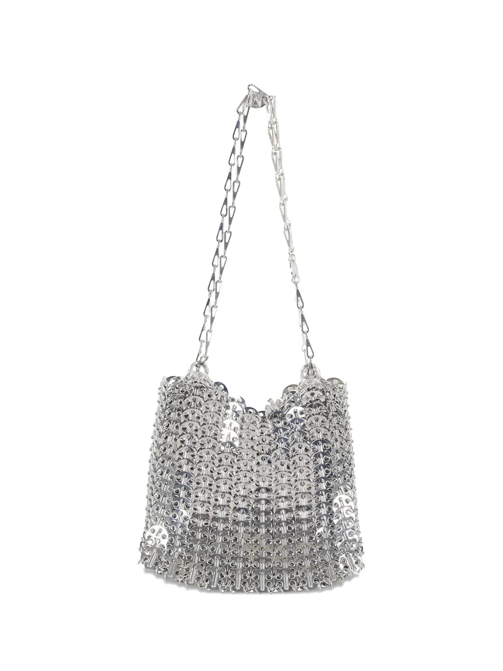 Rabanne 1969 chain shoulder bag - Argento