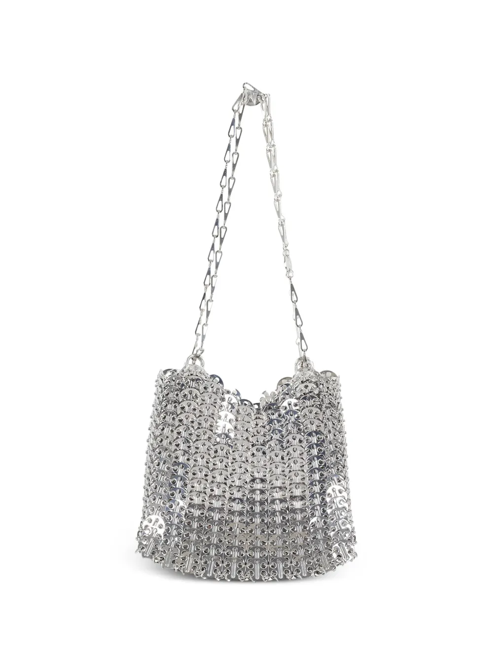 Rabanne 1969 chain shoulder bag - Argento