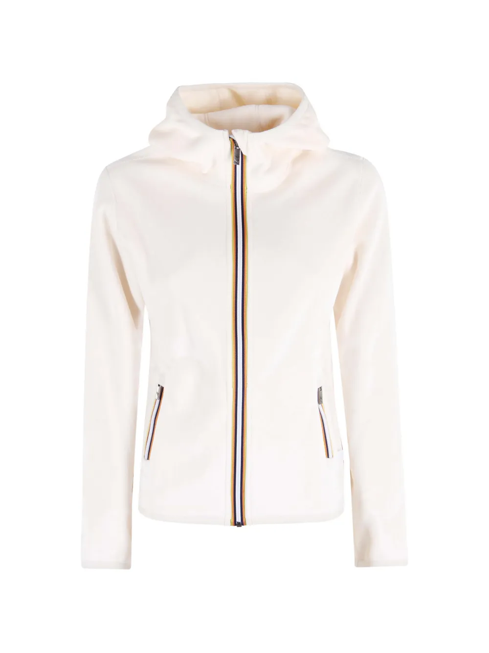 K-Way Lily Velour hoodie - Toni neutri