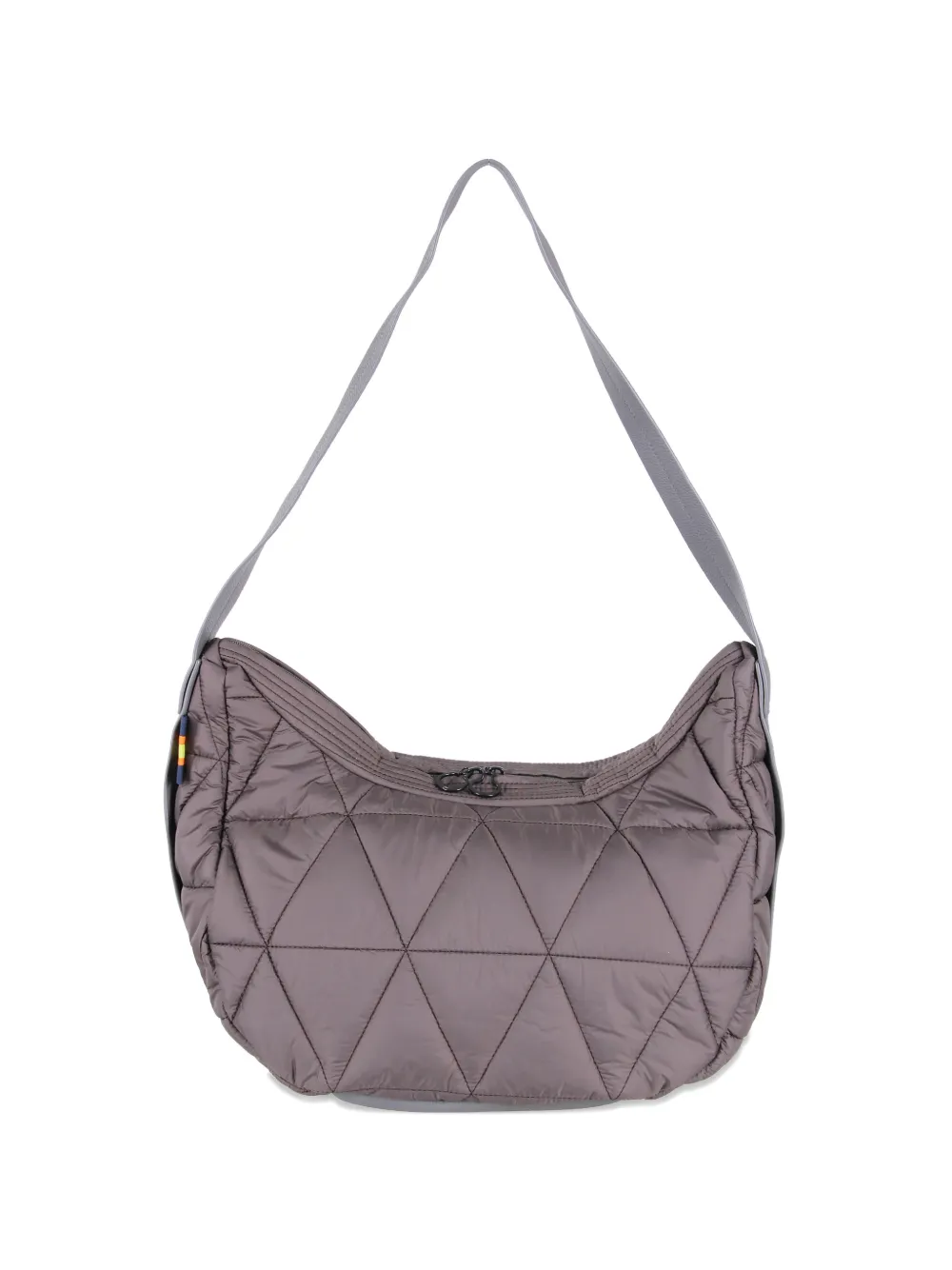 K-Way Didiane quilted shoulder bag - Grigio