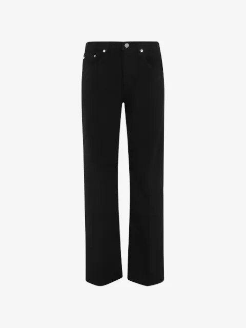 DONDUP Gerade Jeans mit Gürtelschlaufen