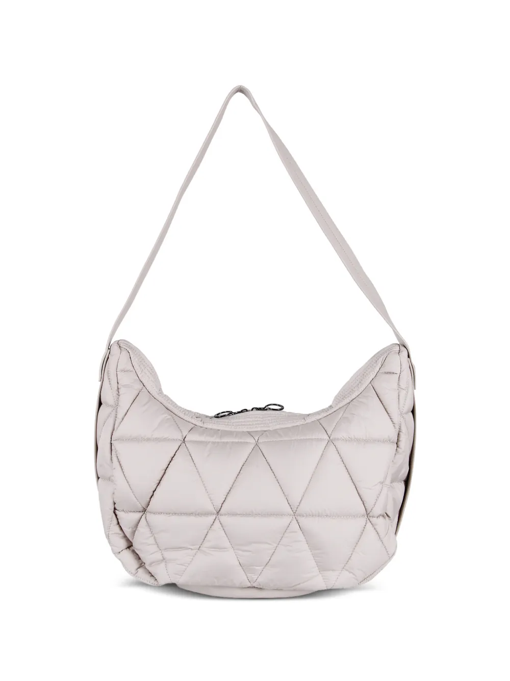 K-Way Didiane quilted clutch bag - Toni neutri