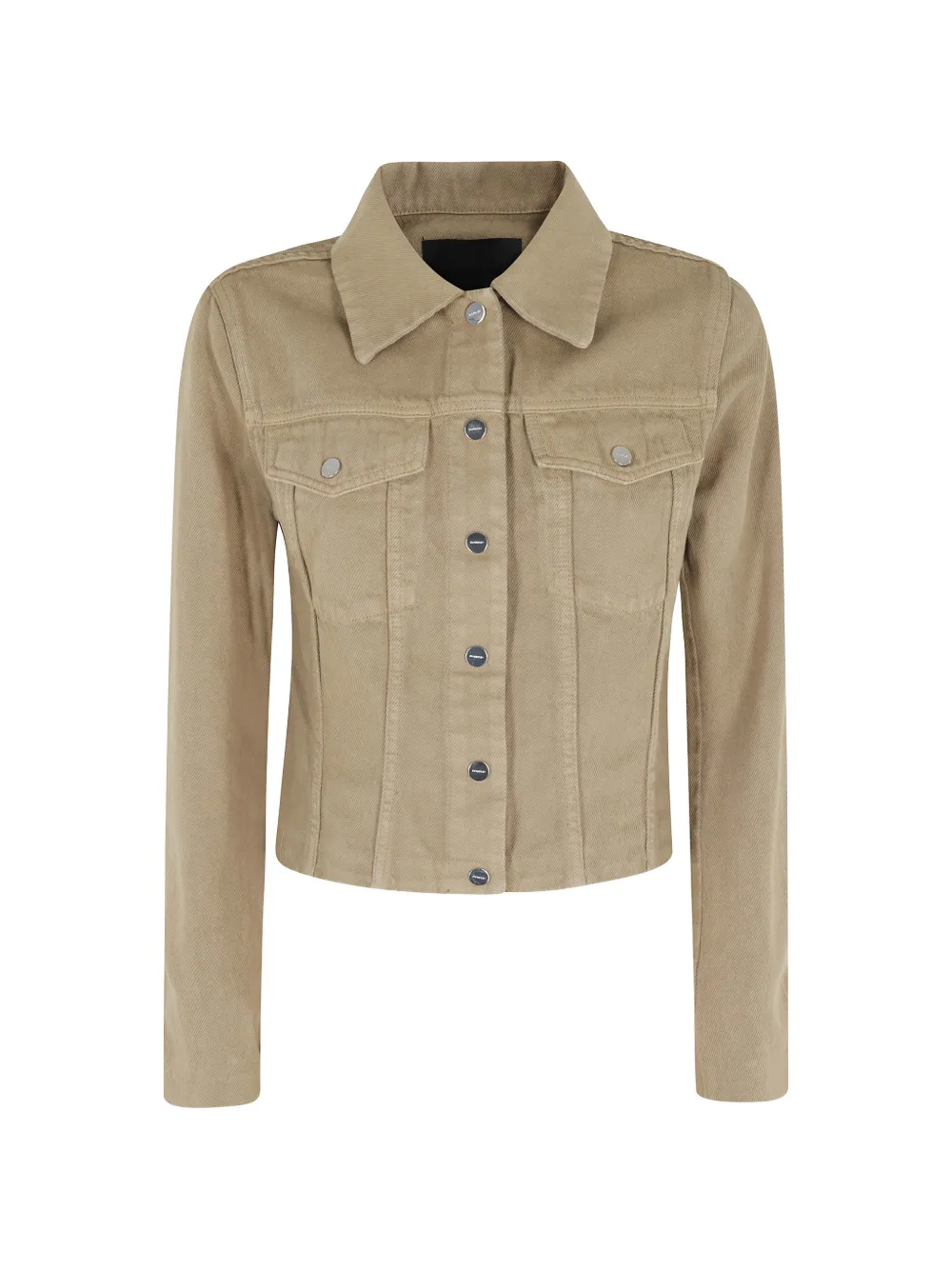 DONDUP buttoned denim cropped jacket - Toni neutri