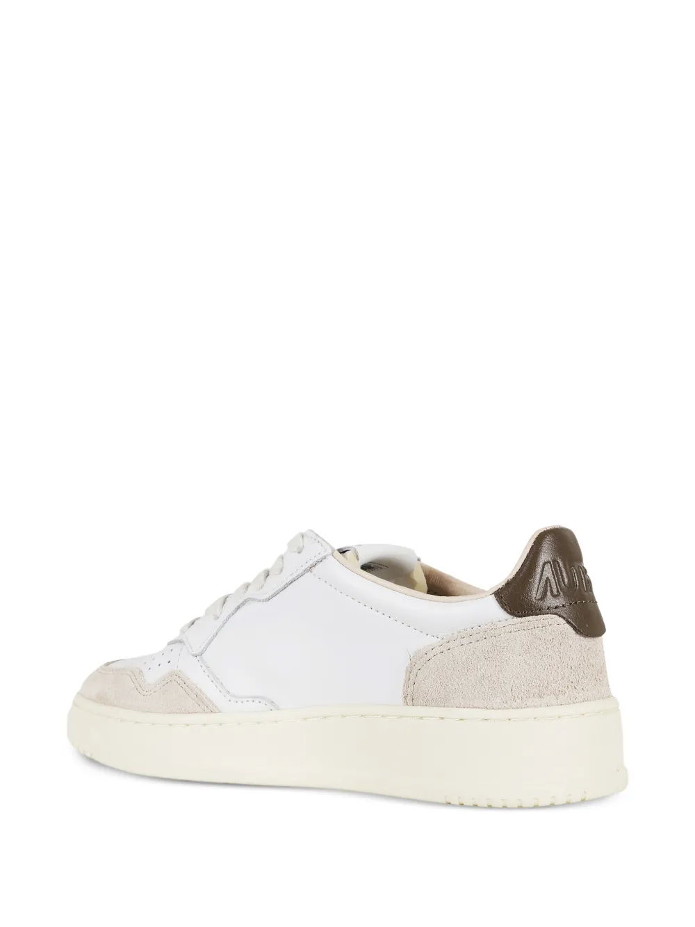 Autry Medalist suède low-top sneakers Wit