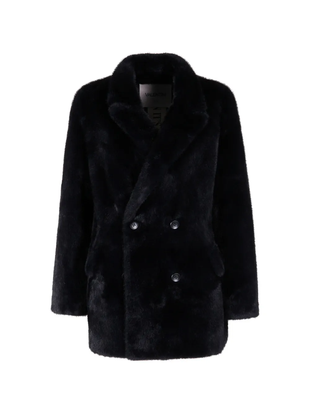 VALENTINI 1972 double-breasted coat - Blu