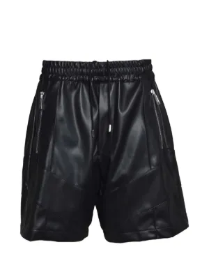 LOEWE レザー ショートパンツ | ブラック | FARFETCH JP