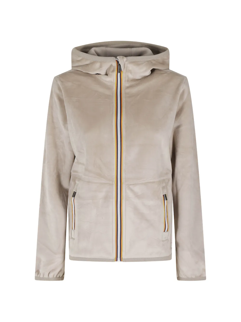 K-Way Giacca reversibile Lily Velour - Toni neutri