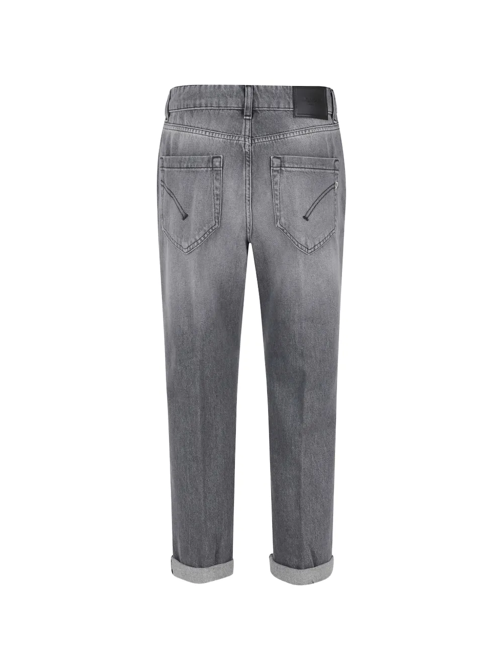  Dondup Buttoned Denim Trousers - Grey 
