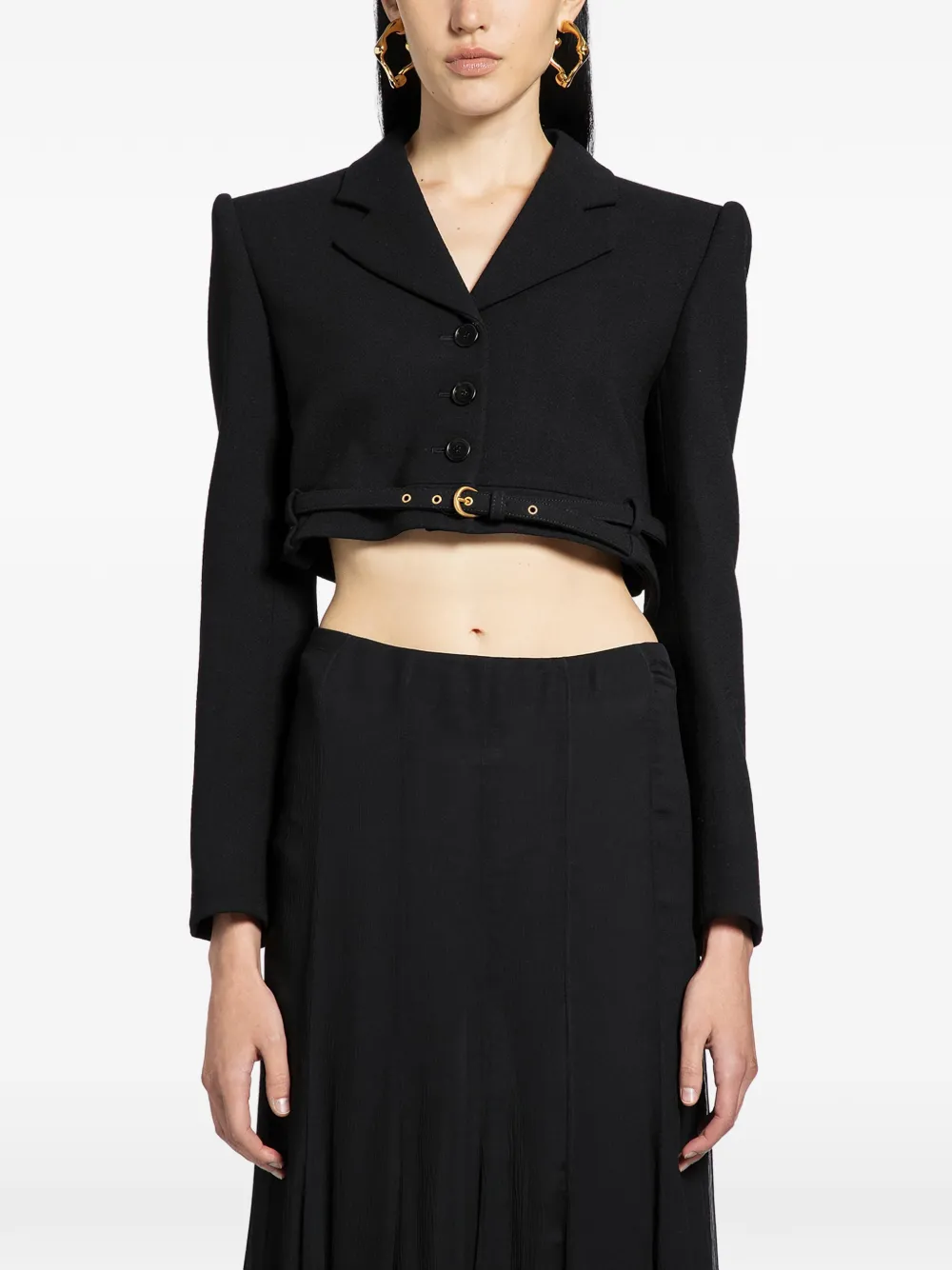 Chloé Spencer cropped jacket - Nero
