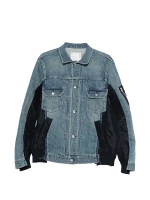 Sacai（サカイ）デニムジャケット - FARFETCH
