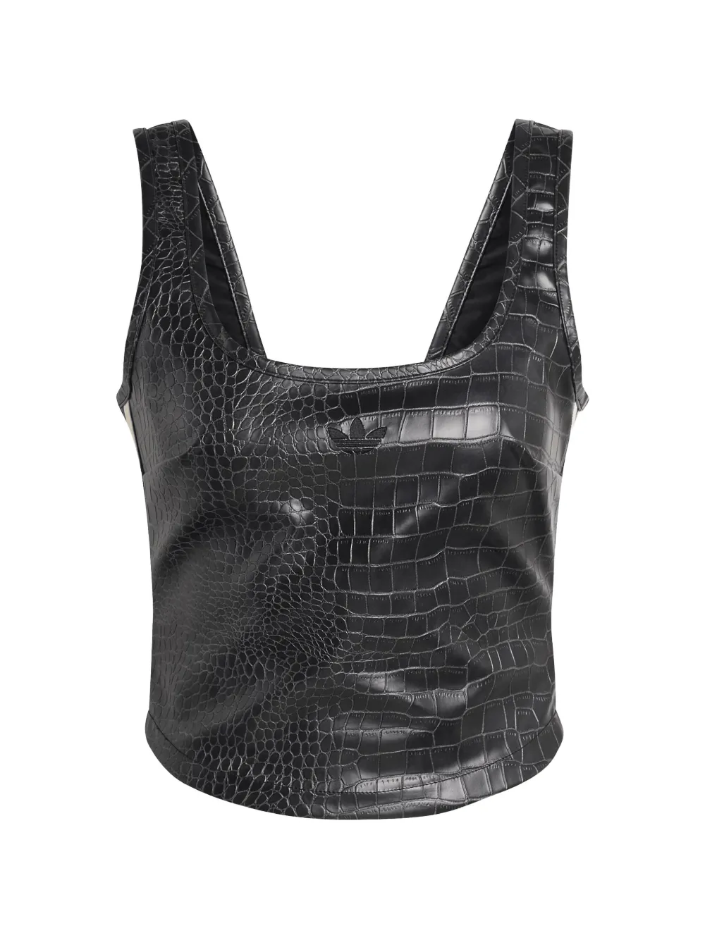 adidas crocodile effect corset - Nero