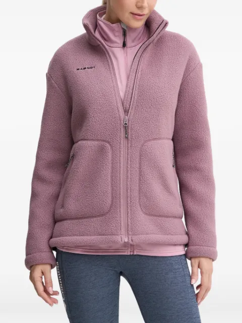 Mammut fleece-sweatshirt med broderet logo