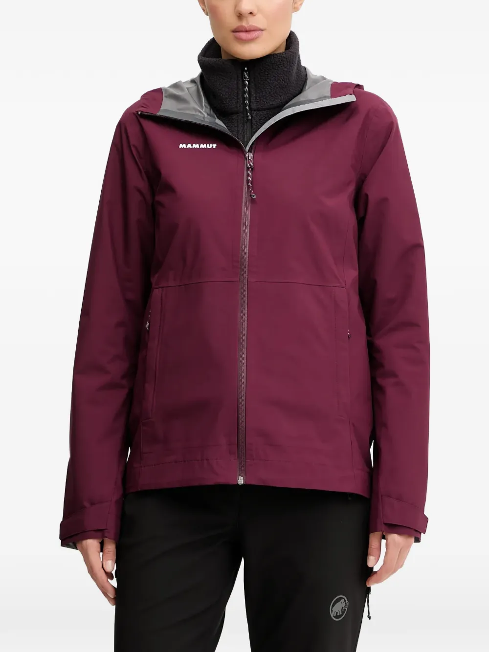 Mammut Linard Light HS zip-up hooded jacket - Rosso