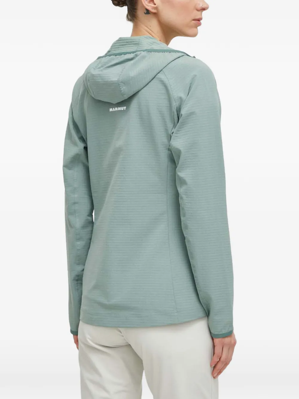  Mammut Hooded Zip Top - Green 