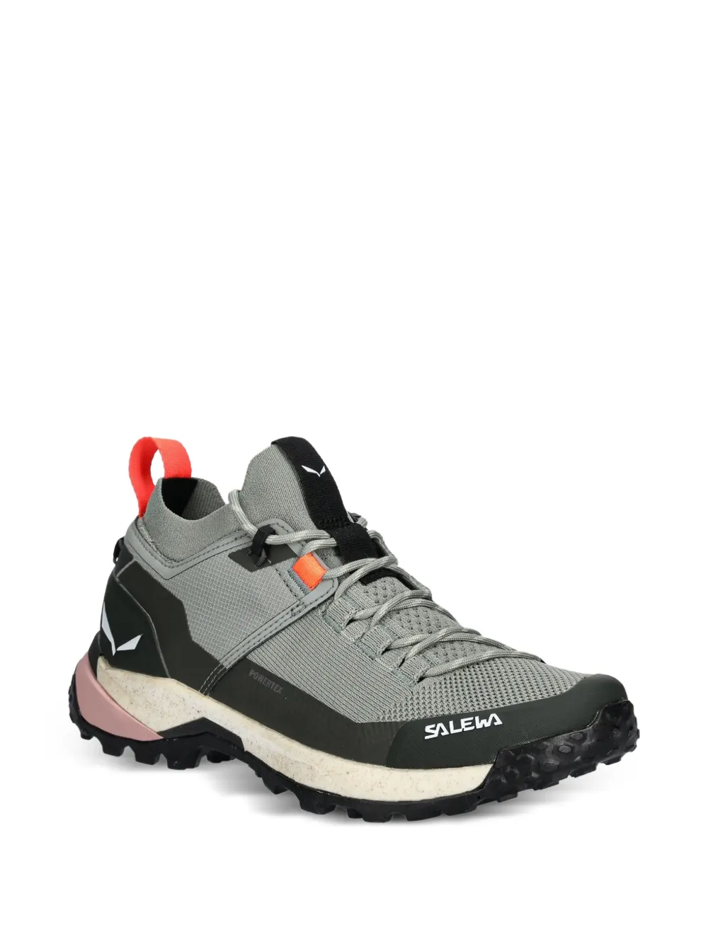  Salewa Puez Lace-up Performance Sneakers - Grey 