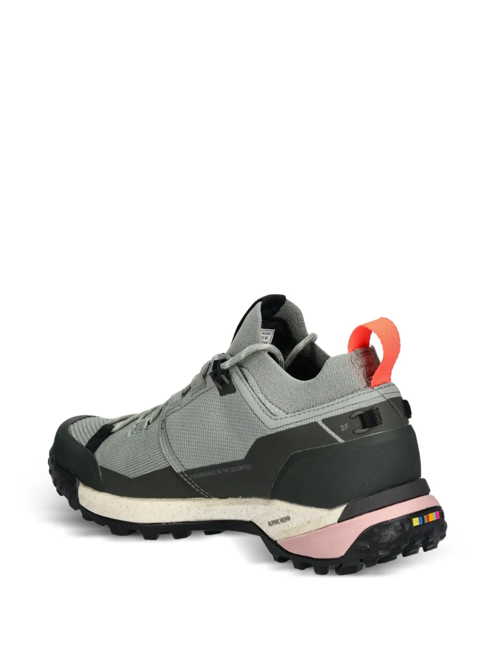  Salewa Puez Lace-up Performance Sneakers - Grey 