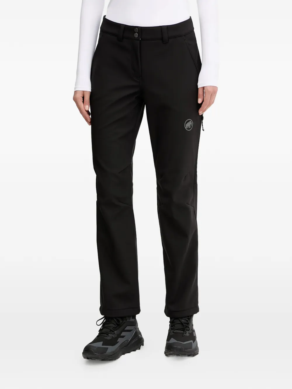 Mammut logo trousers - Nero
