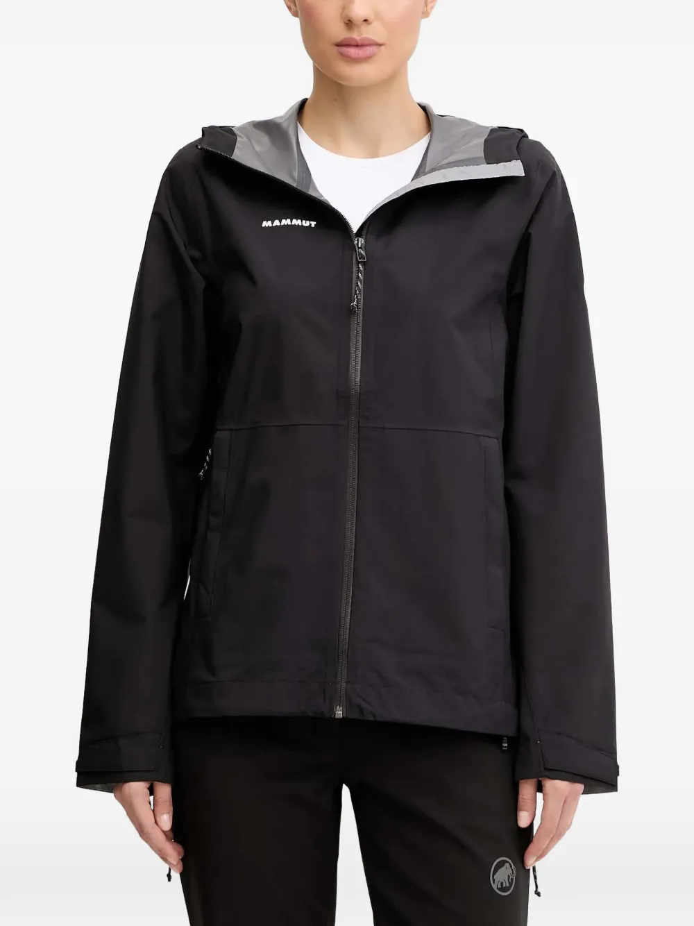 Mammut Linard Light HS zip-up hooded jacket - Nero