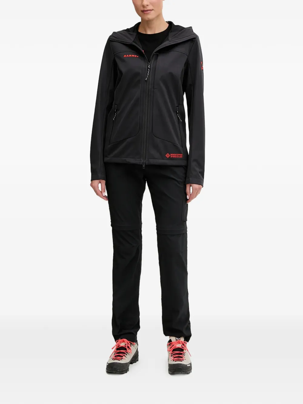  Mammut Ultimate Viii So Zip-up Hooded Jacket - Black 